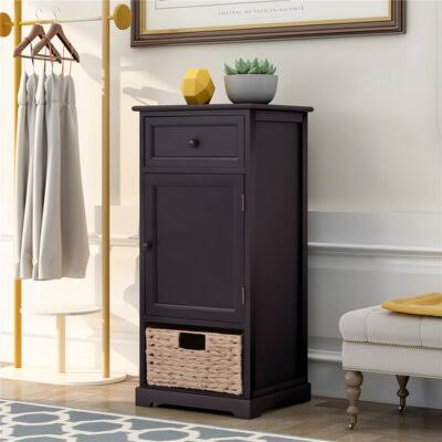 Accent Cabinet Red Barrel Studio Color: Black
