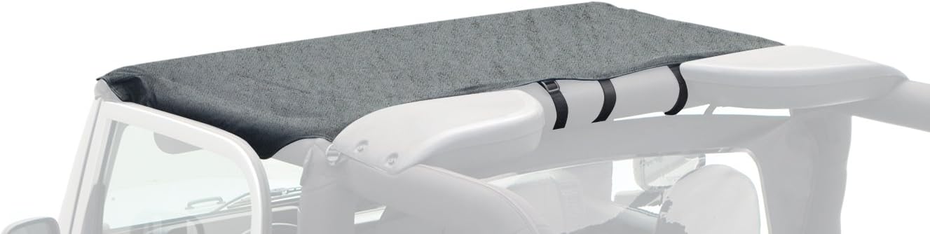 Smittybilt 92815 Black Denim Standard Top for Jeep YJ