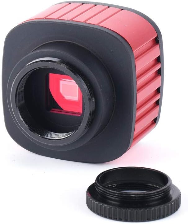 HAYEAR 12MP 1080P High Speed USB Electronic Industry Digital Microscope Camera with Calibration Software Compatible with Windows/Mac/Linux