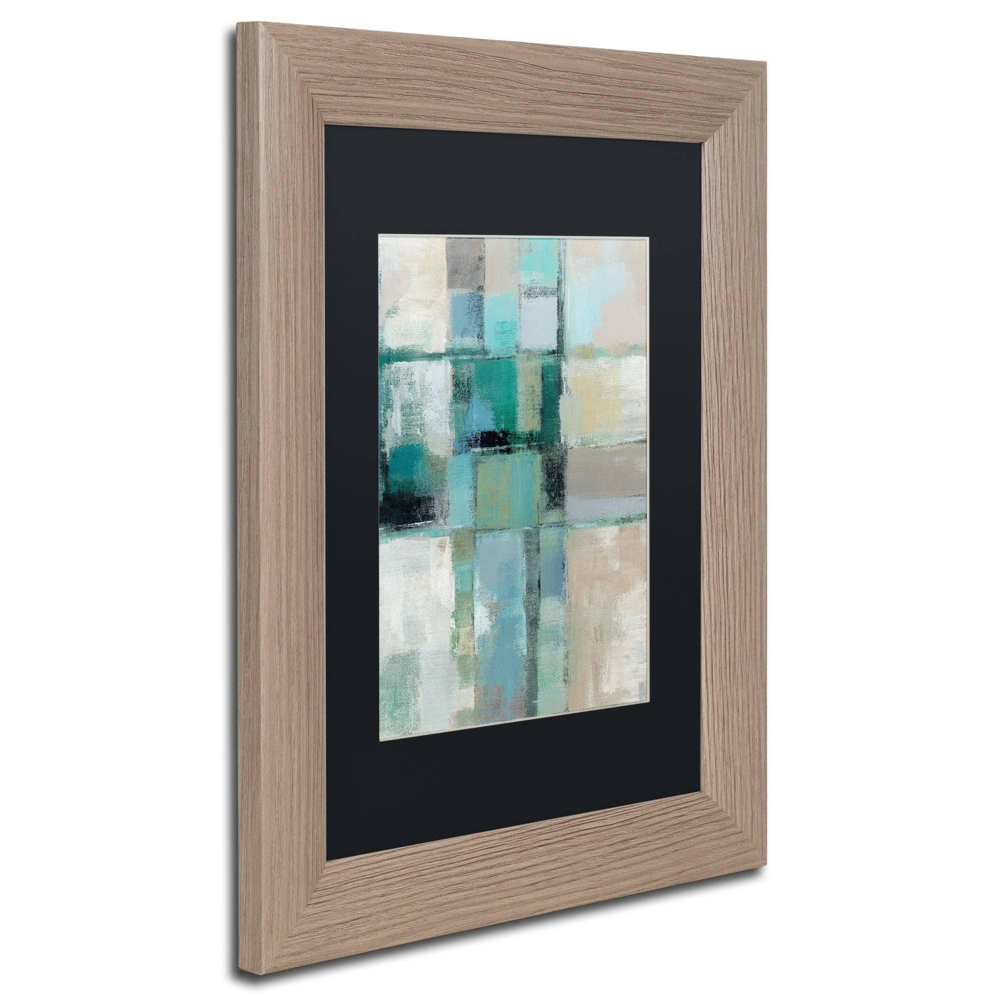 Trademark Fine Art Island Hues Crop II by Silvia Vassileva, Black Matte, Birch Frame 11x14-Inch