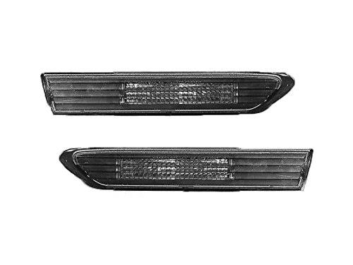 Depo Acura TL 04 05 06 07 08 Front Smoke LED Side Marker Light Set Pair Left Right