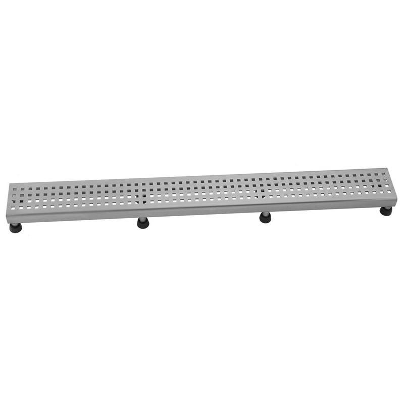 Jaclo 6222-24-BSS 24x22 Square Channel Drain Grate