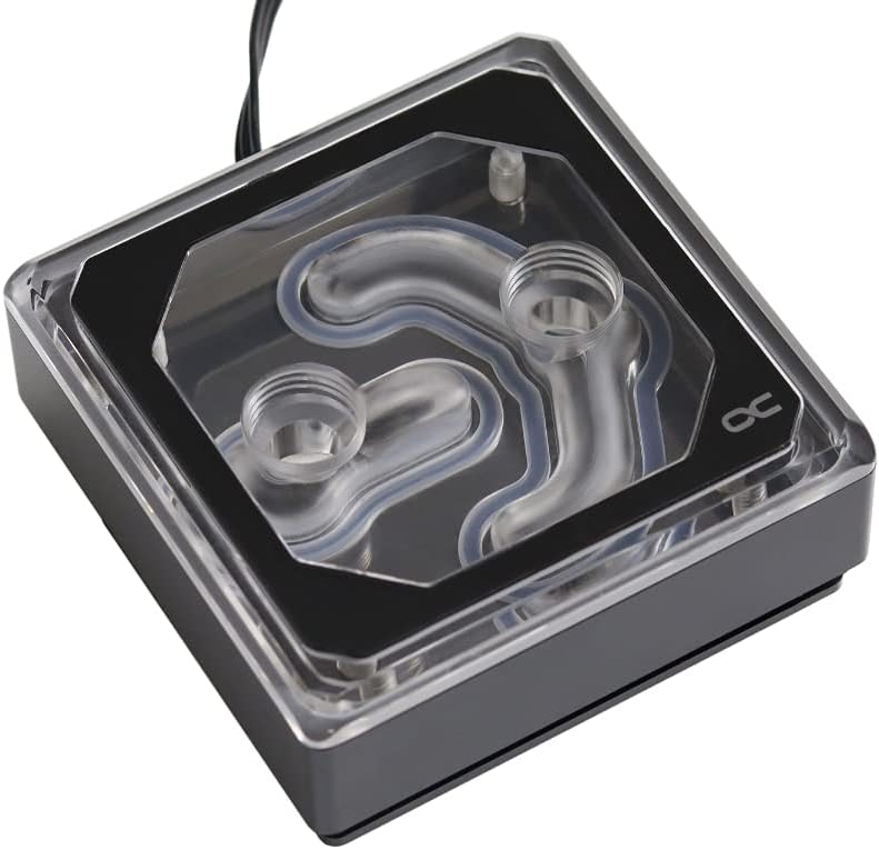 Alphacool 12948 Eisblock XPX Aurora Edge - Plexi Black Digital RGB Water Cooling CPU - Water Blocks