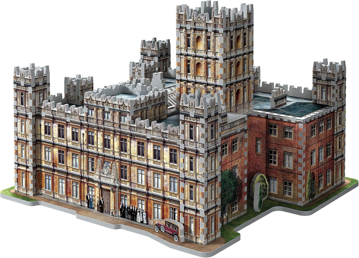 WREBBIT 3D Downton Abbey 3D Jigsaw Puzzle (890 Pieces) Pack of 2