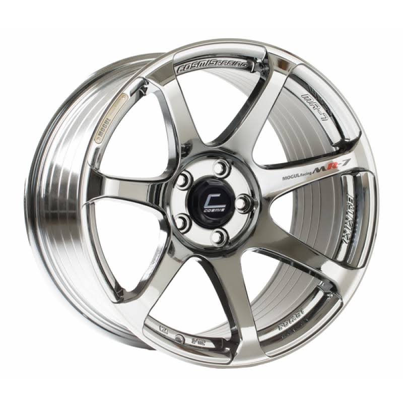 Cosmis Racing MR7 Black Chrome Wheel 18x9 +25mm 5x114.3