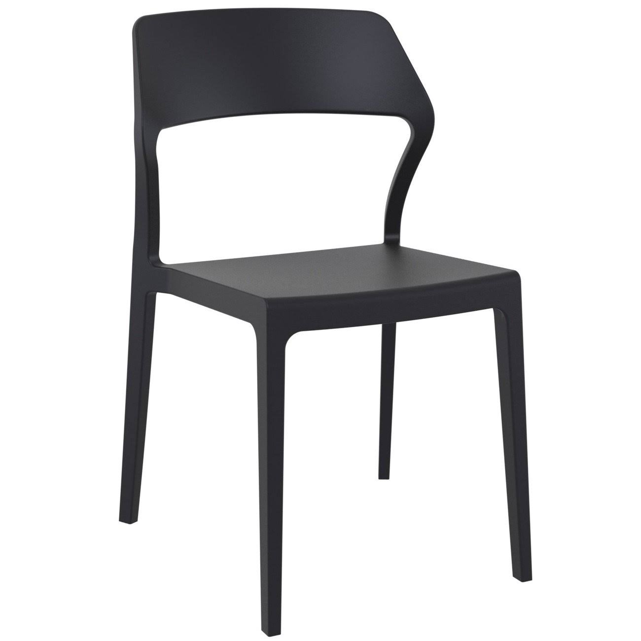 Compamia Snow Dining Chair Black