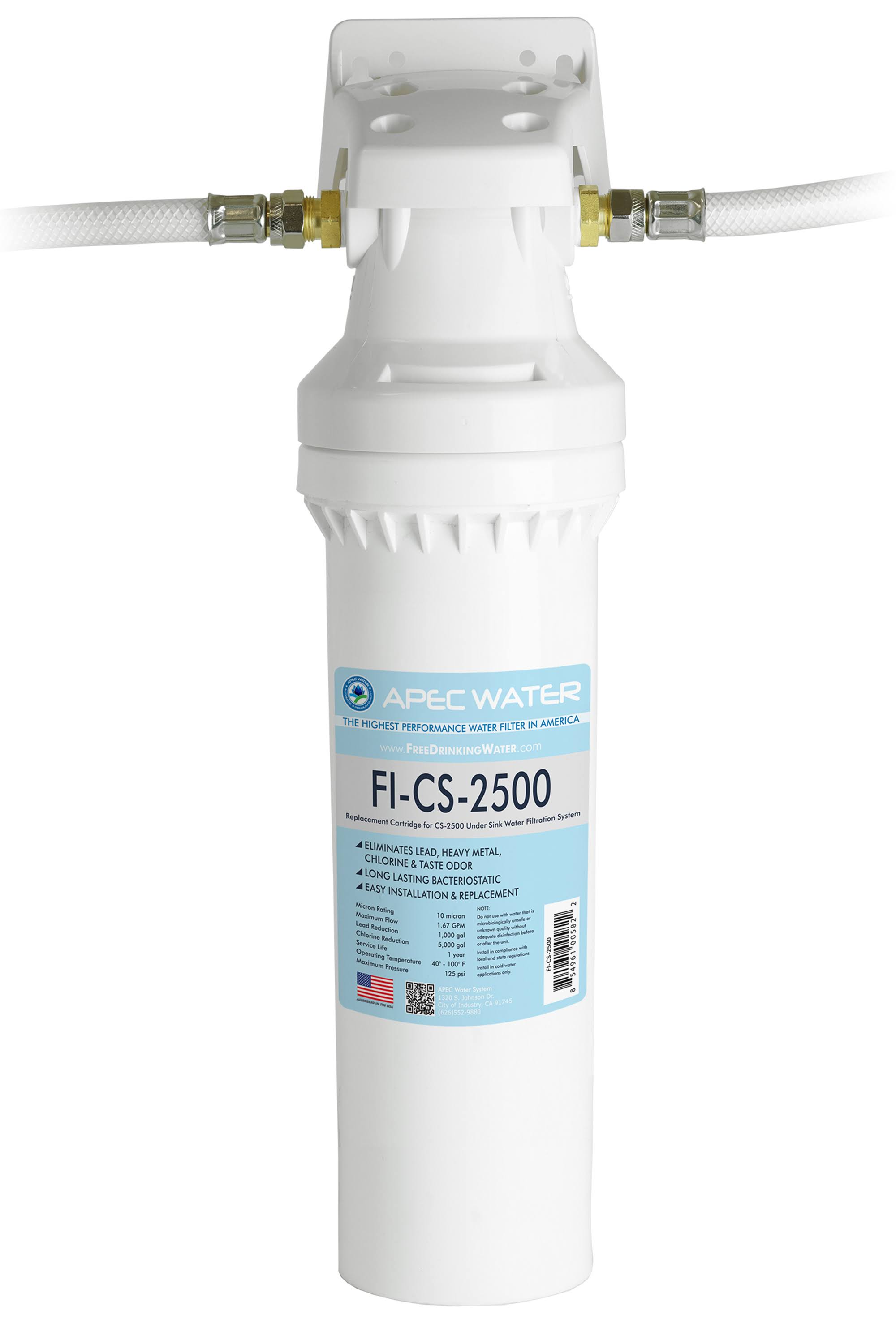 APEC High Capacity Under-Sink Water Filter System (CS-2500)