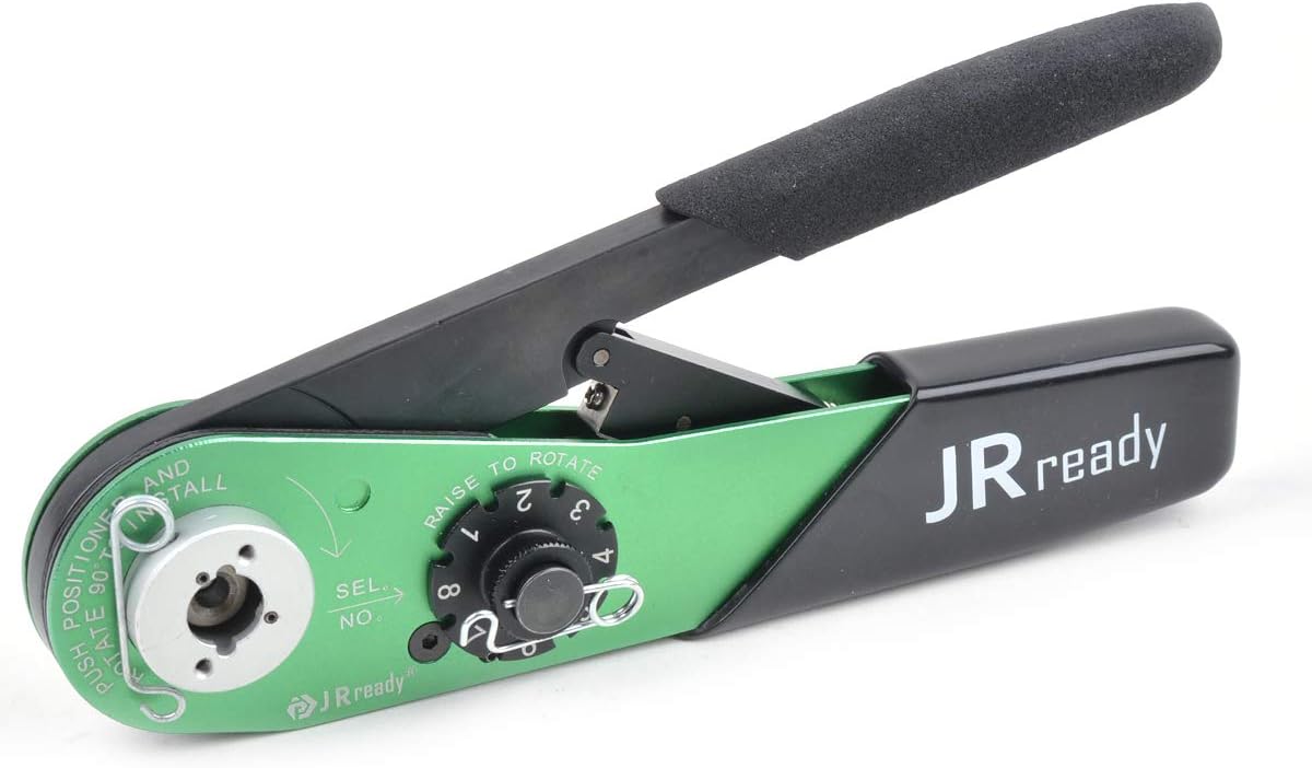 JRready YJQ-W7A(mh860) Aerospace Pin/Soc Intermediate Adjustable Indent Crimping Tool 16-28AWG