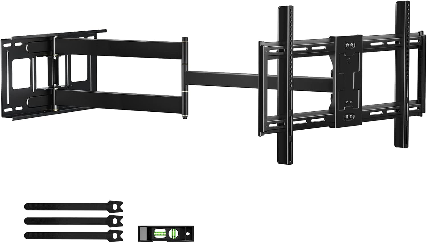 Long Arm TV Wall Mount for Most 42-80 inch TVs, Swivel and Tilt TV Mount with Extended Articulating Arms, Full Motion TV Wall Mount Bracket up to 110 lbs Max VESA 600x400mm, Fits 16