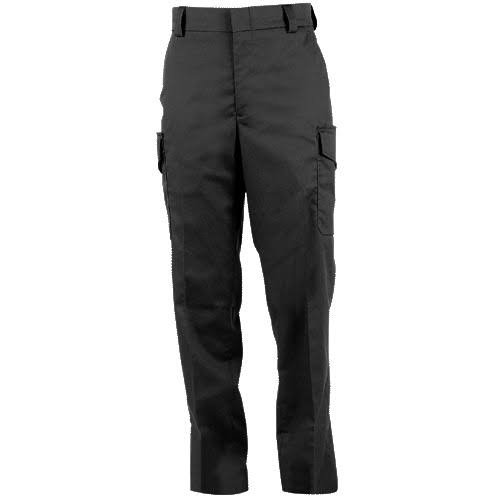 Blauer 8980 Side-Pocket Poly Rayon Trouser, Black, Long, 37