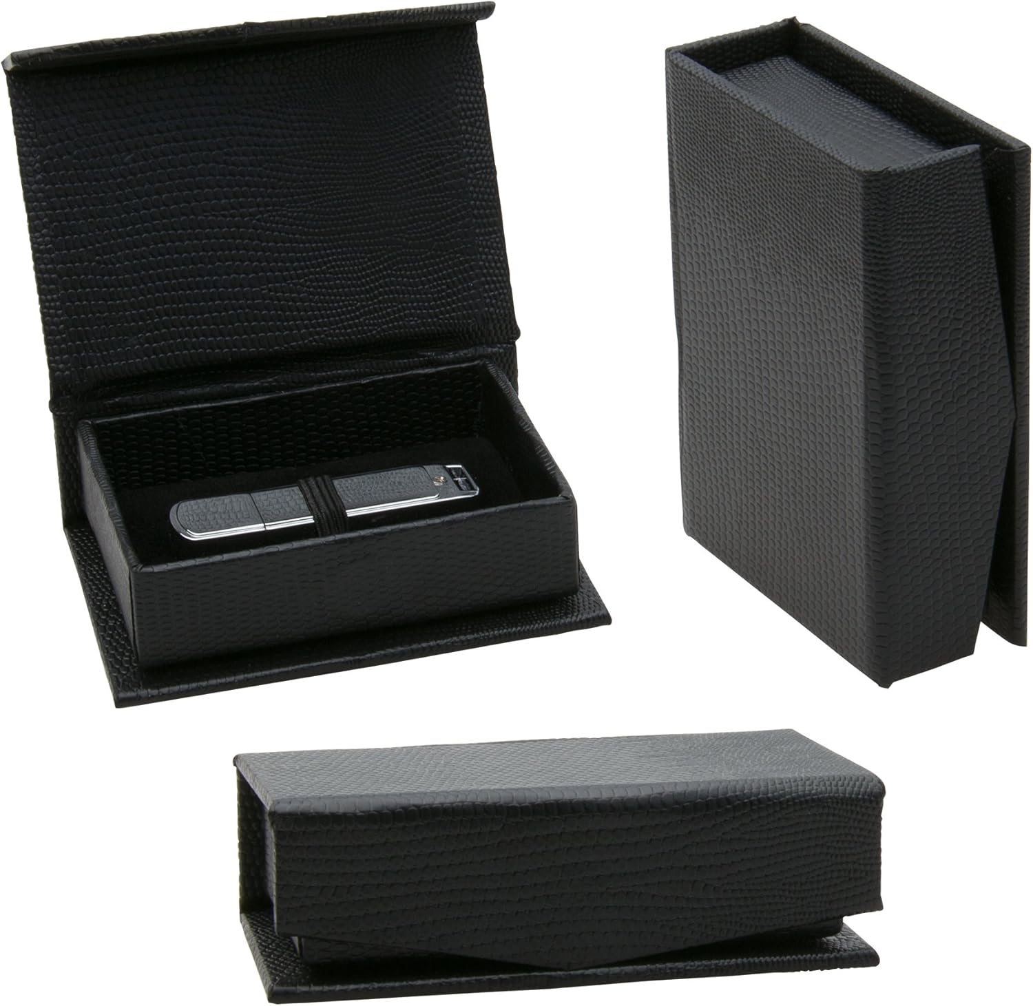 Basic Black Flash Drive Box - Pack of 12 Pack of 2