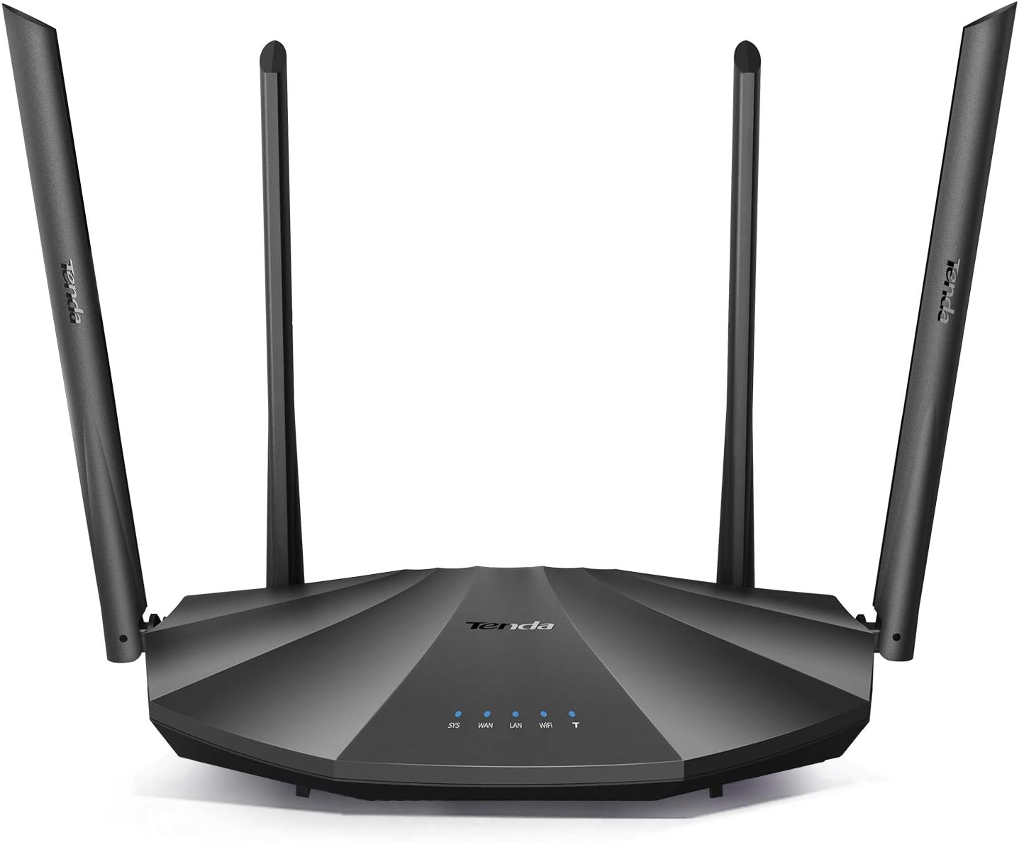 Tenda AC2100 Smart WiFi Router AC19 - Dual Band Gigabit Wireless (up to 2033 Mbps) Internet Router for Home | 4 LAN Ports+1 USB Port | 4X4 MU-MIMO Technology | Parental Control Compatible with Alexa Pack of 2