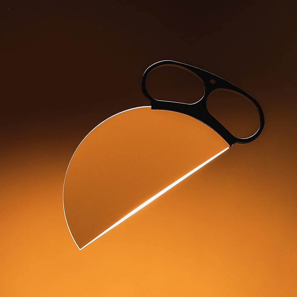 SAKUINER Prism Lens fx Handheld Diopter Filter 150mm Creative Photography Multiple Refraction Foreground Blur Prism Filter Pack of 2