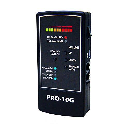 Spy-hawk Security Products PRO-10G Is The #1 GPS Tracker Finder and Law-Grade Counter Surveillance Bug Sweep - Newest Profession