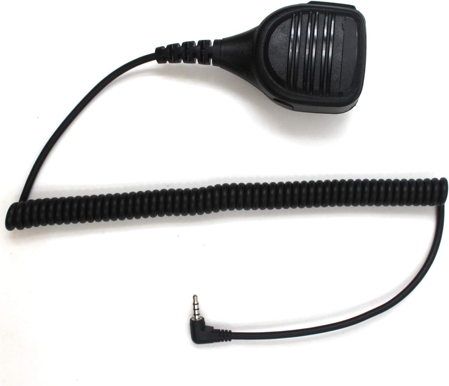 (2-Pack) Shoulder Remote Speaker Mic Microphone PTT for Yaesu FT-60 FT-60R FT-40R VX-110 VX-210 FT1D FT2DR Two Way Radio 3.5mm