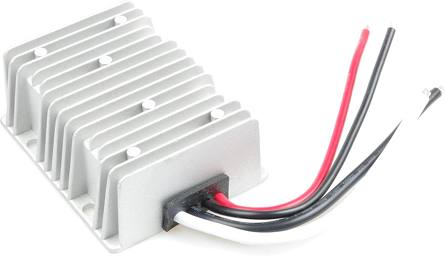 KNACRO 13.8V Buck Voltage Vonverters 24V (18v-36v) converts to 13.8V Step Down car Power inverters Input DC 18V-36V Output 13.8V 40A Waterproof Power adapters (40A)