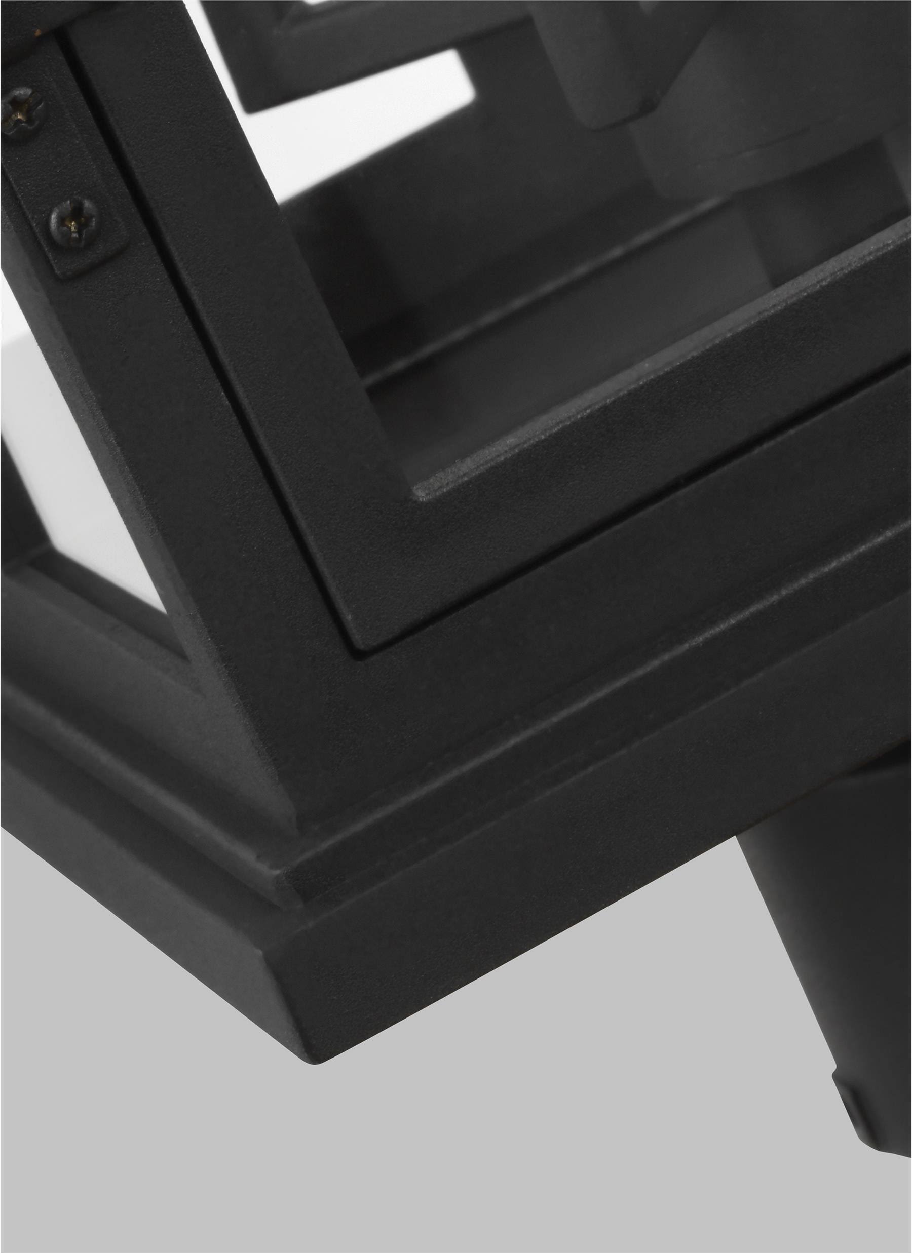 Feiss OL15307TXB Belleville Textured Black 4-Light Outdoor Post Lantern