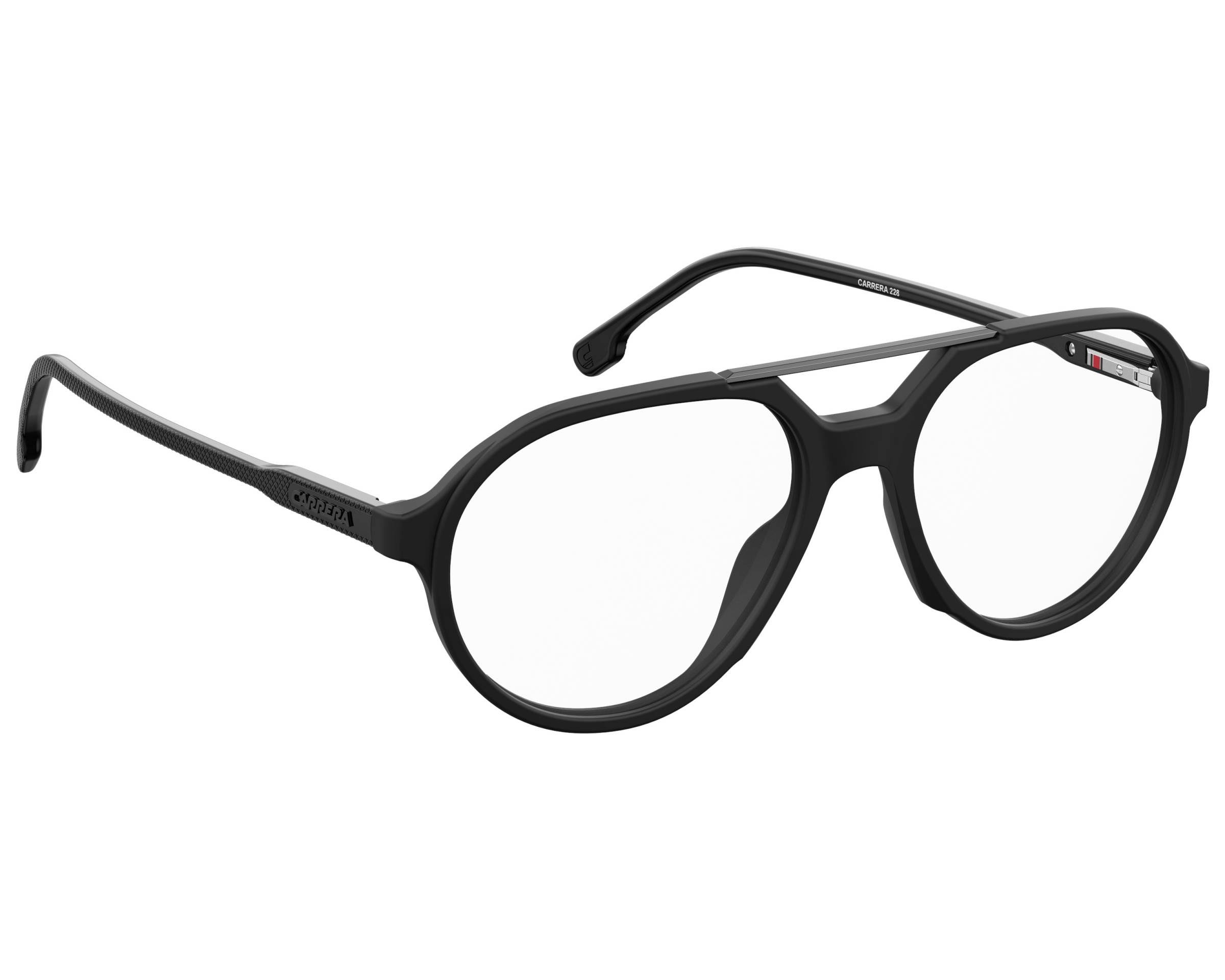 Carrera 228 0003 Matte Black Eyeglasses
