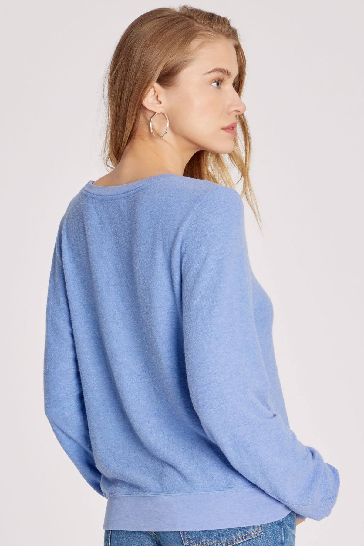 Baggy Beach Jumper | Wedgewood Wedgewood / M