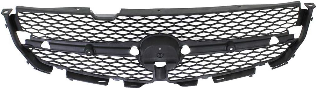 For Acura MDX Grille Assembly 2001 2002 2003 | Textured Black Shell and Insert | Plastic | AC1200108 | 71120S3VA01