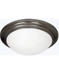 Access Lighting 20724ledd-orb-opl Atom Flush Mount - Oil Rubbed Bronze