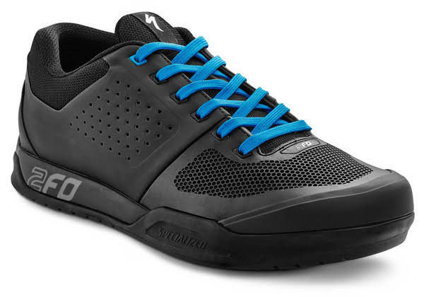 Specialized 2FO Flat - Black/Neon Blue - 38