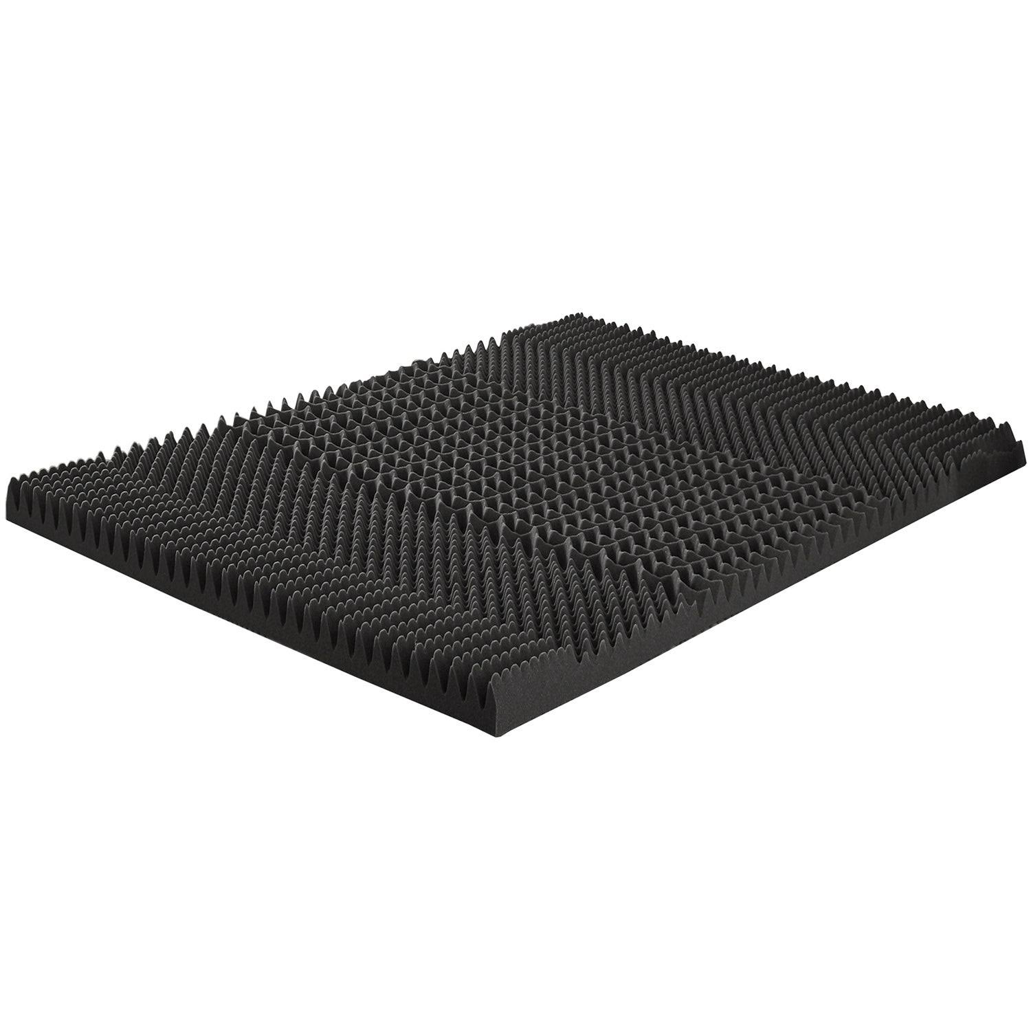 Slumber Solutions Active 2.5-inch 5-Zone Charcoal Memory Foam Topper - Queen