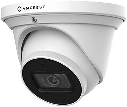 Amcrest ProHD 4K Dome Outdoor Security Camera, 4K (8-Megapixel), Analog Camera (Not PoE, WiFi, or IP Camera), IP67 Weatherproof Housing, 110&deg; Wide Angle, Built-in Microphone, Black (AMC4KDM28-B)