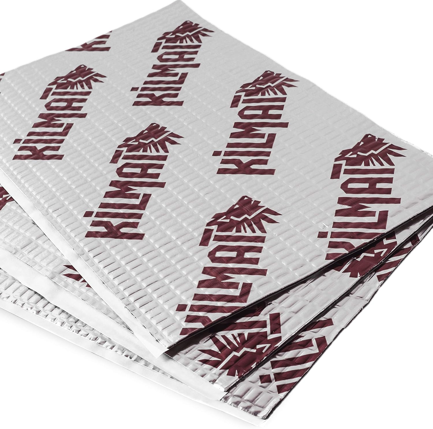 KILMAT 80 mil 36 sqft Car Sound Deadening Mat, Butyl Automotive Sound Deadener, Audio Noise Insulation and dampening Pack of 2