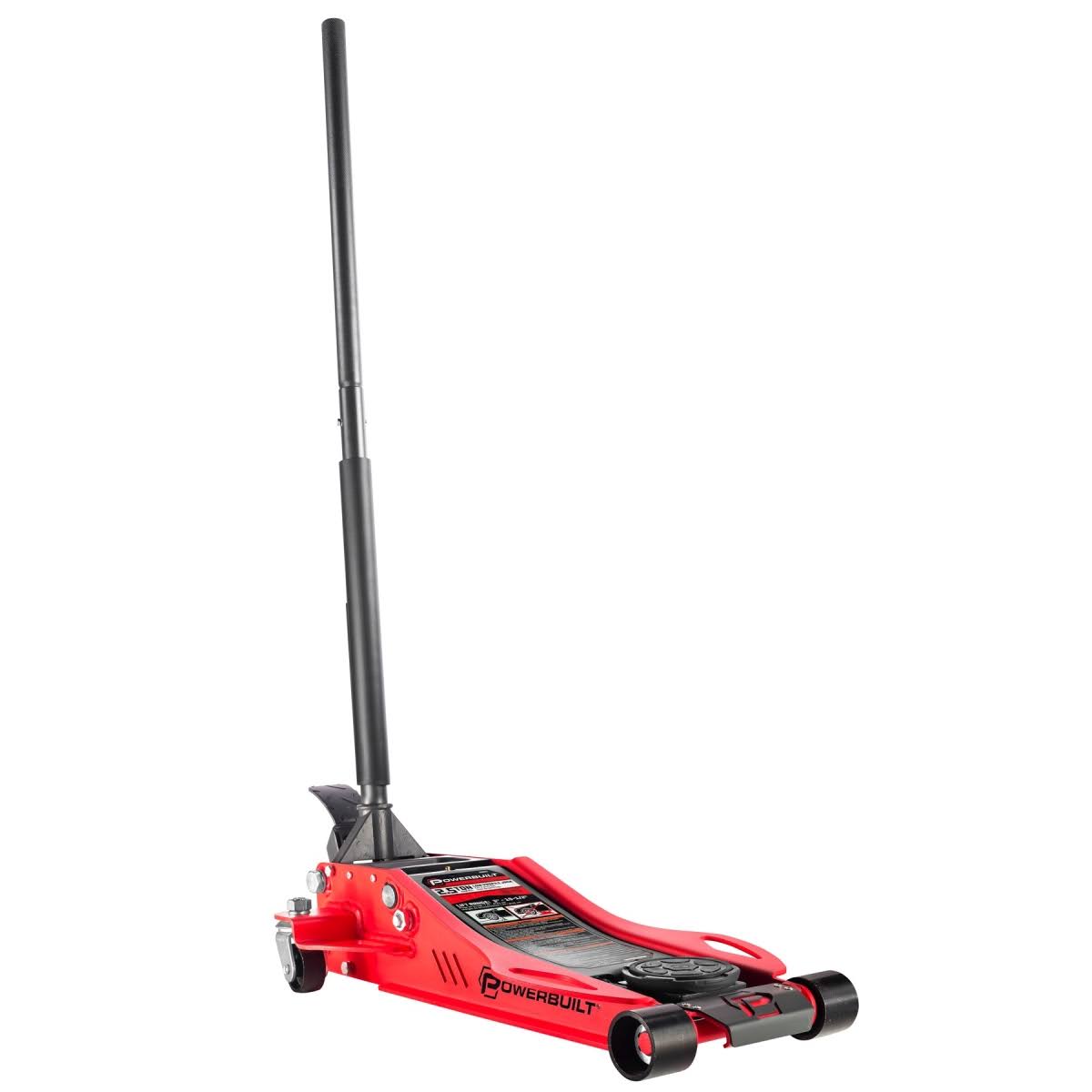 Powerbuilt 2.5 Ton Low Profile Fast Lift Floor Jack 3 in. to 19.5 in. 240076