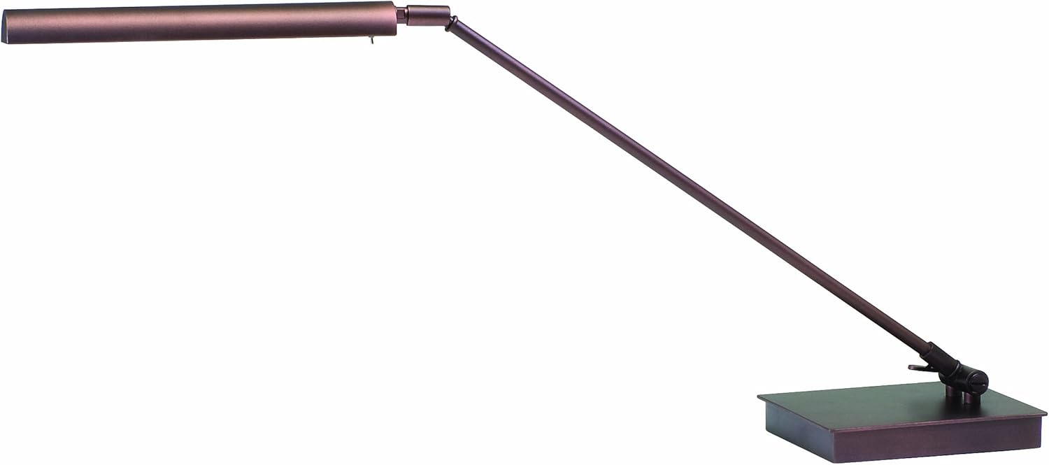 House of Troy G350-BLK Generation Collection 11-Inch to 22-Inch Adjustable LED Desk/Piano Lamp, Black