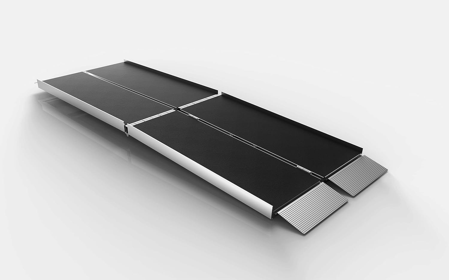 EZ-Access Suitcase Trifold Portable Ramp with an Applied Slip-Resistant Surface, 8 Foot