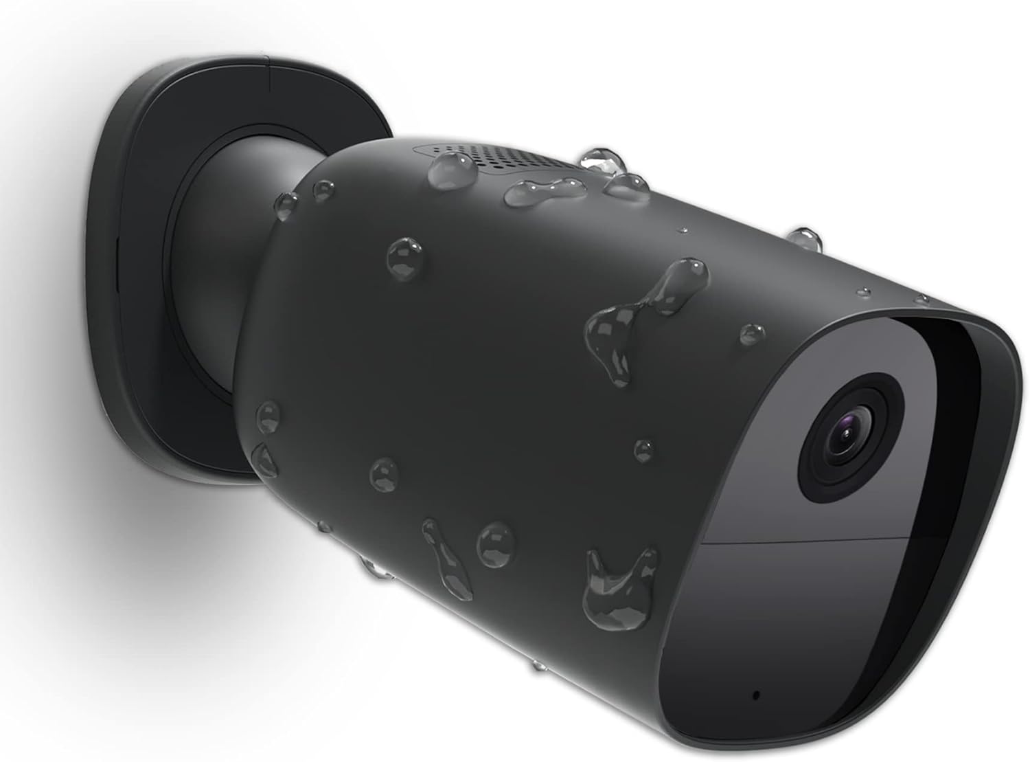 2K Wireless WiFi Security Camera - iF & Reddot Design Award of Alphahom Outdoor Camera for Home Security, Battery Powered, AI Motion Detection, Color Night Vision, 2-Way Audio, Micro SD/Cloud(Black)