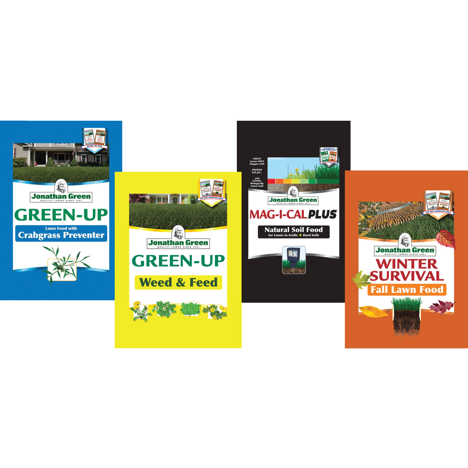 Jonathan Green 4-Step Program Acidic Soil 15m Lawn Fertilizer 15000 Sq. ft.