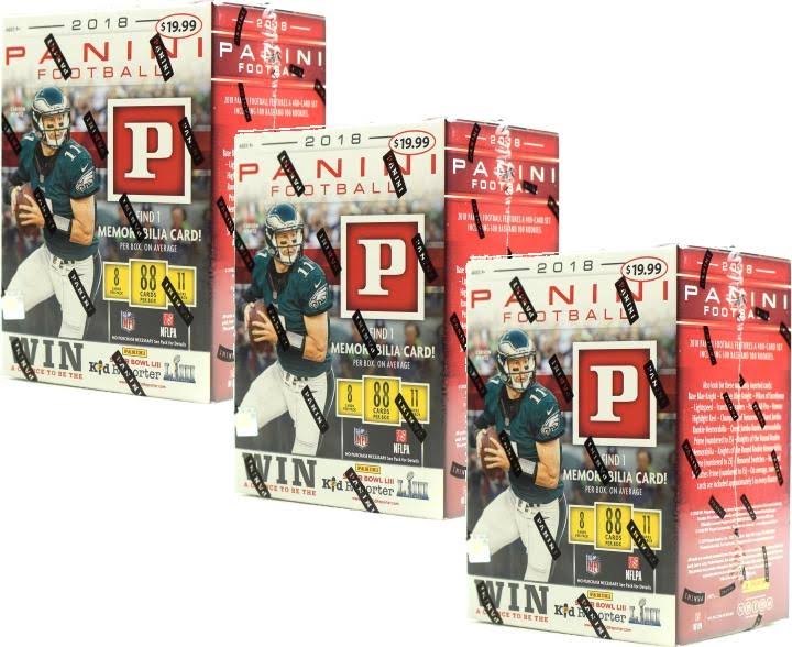 2018 Panini Football 11-Pack Blaster Box