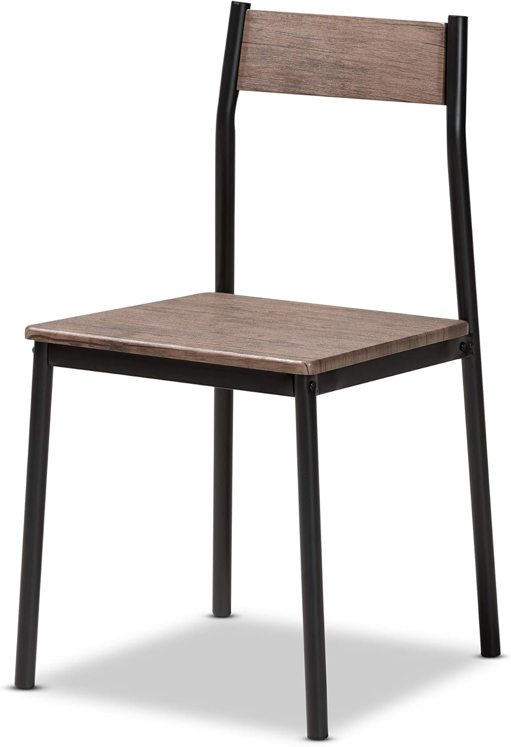 Baxton Studio Dining Sets, Walnut/Black