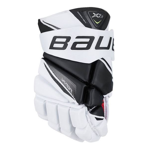 Bauer Vapor X2.9 Senior Ice Hockey Gloves White/Black / 13x22