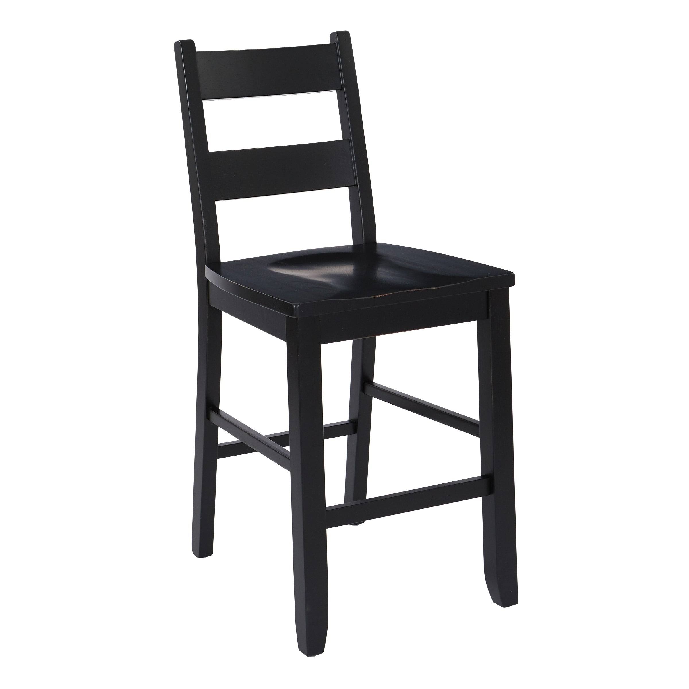 Kitchen Counter Matching Stool in Black