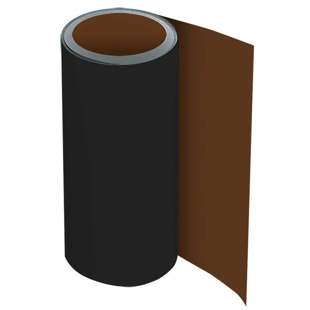 24 in. x 50 ft. Black/Royal Brown Aluminum Trim Coil