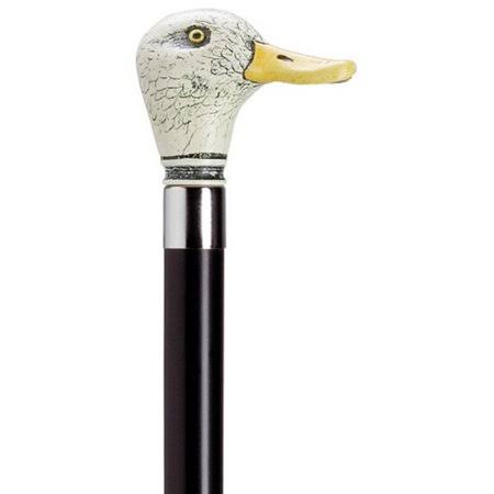 Unisex Duck Head Cane Black Shaft -Affordable GIFT! Item #HAR-9107108