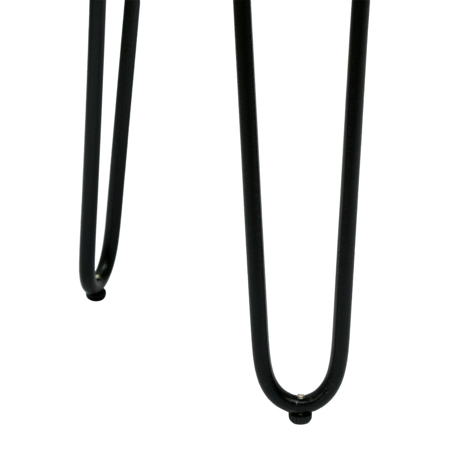 Noble House Whitetail Acacia Wood Dining Bench, Black, Natural