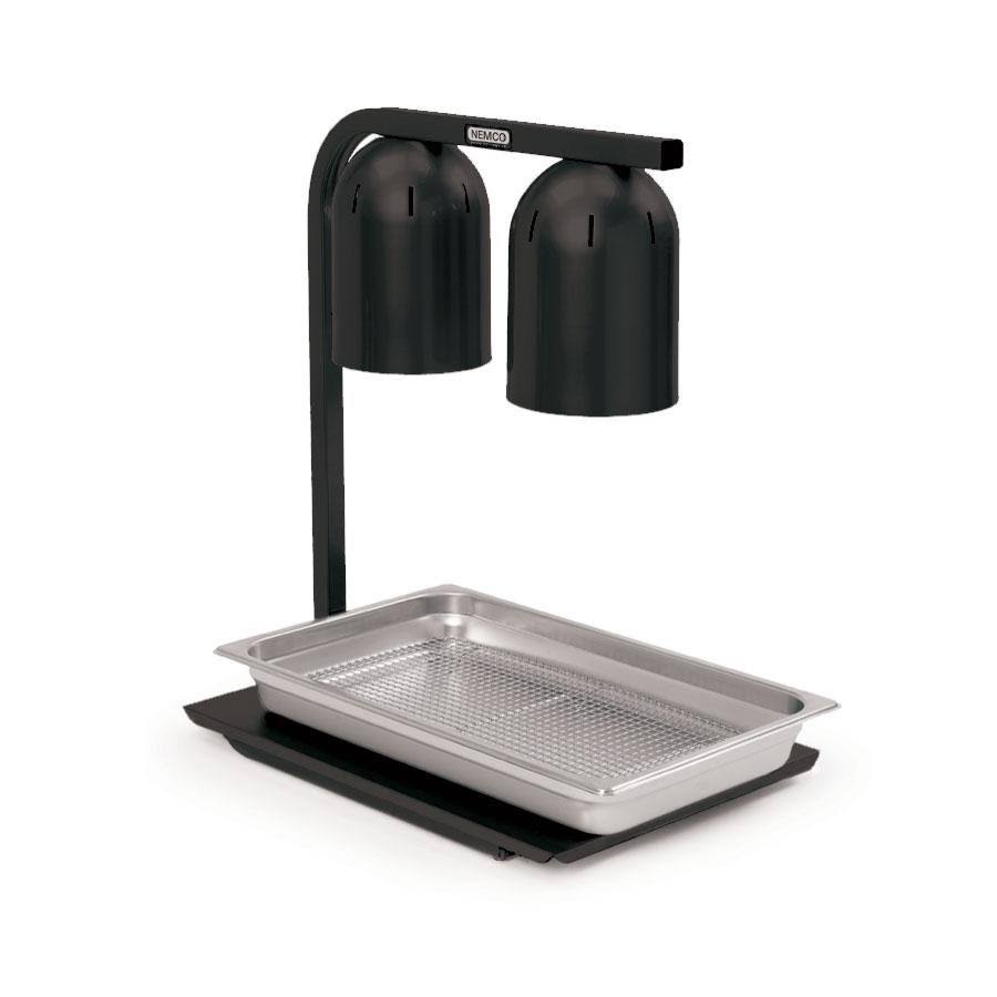 Nemco Heat Lamp, Black Finish, Two Bulb - 6000A-2B