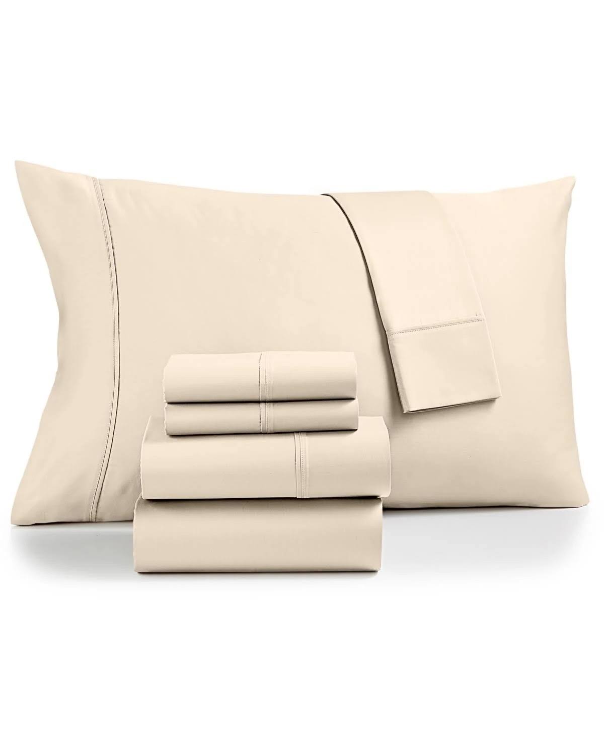 Fairfield Square Collection Sydney 6-Pc. California King Sheet Set, 825-Thread Count Egyptian Blend, Created for Macy&s - Ivory