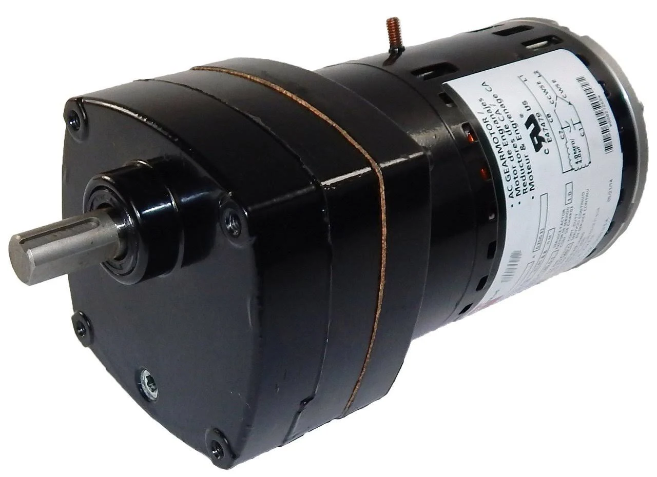 AC Gearmotor, 2.3 RPM, Open, 115V 6Z074
