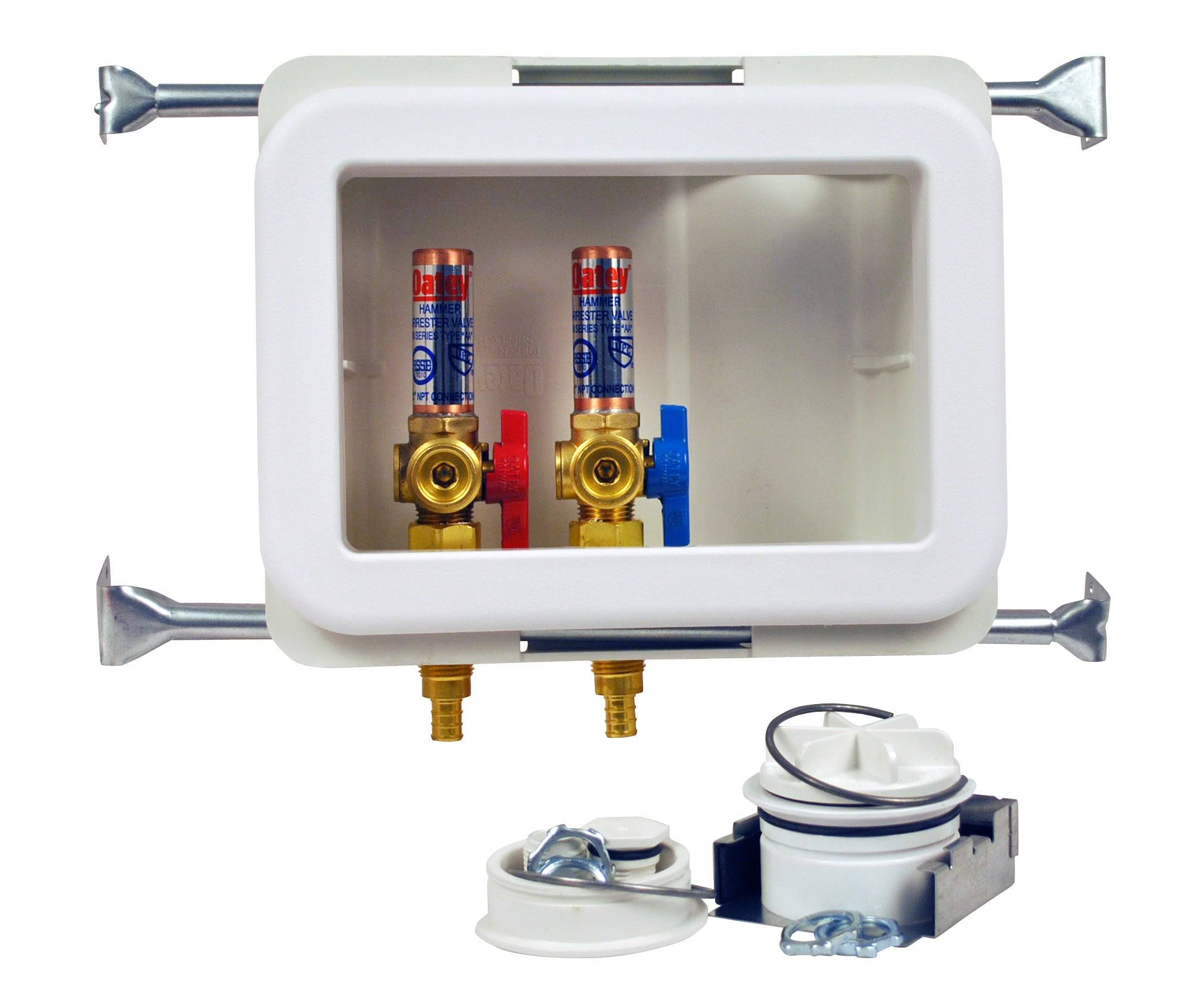 Oatey 38480 Outlet Box, Washing Machine, PEX 1807