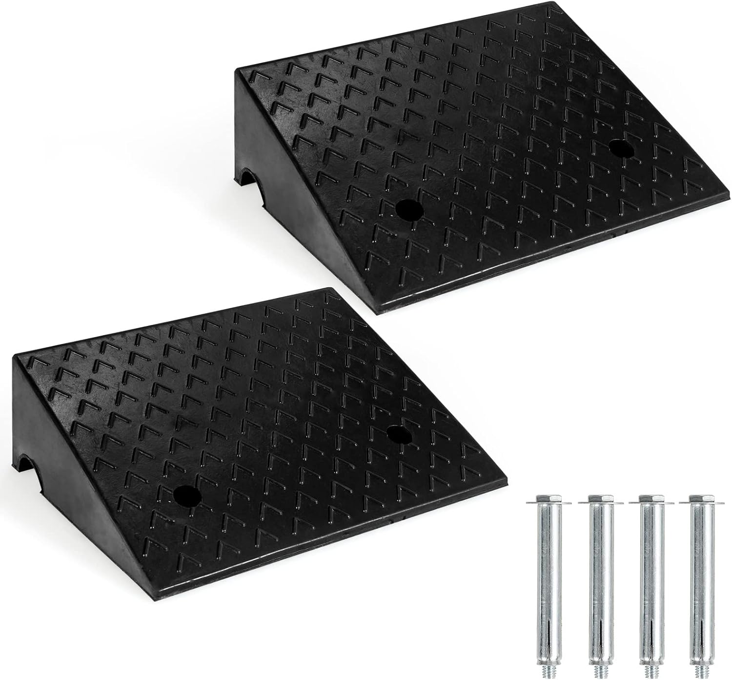 Goplus Rubber Curb Ramps, 6
