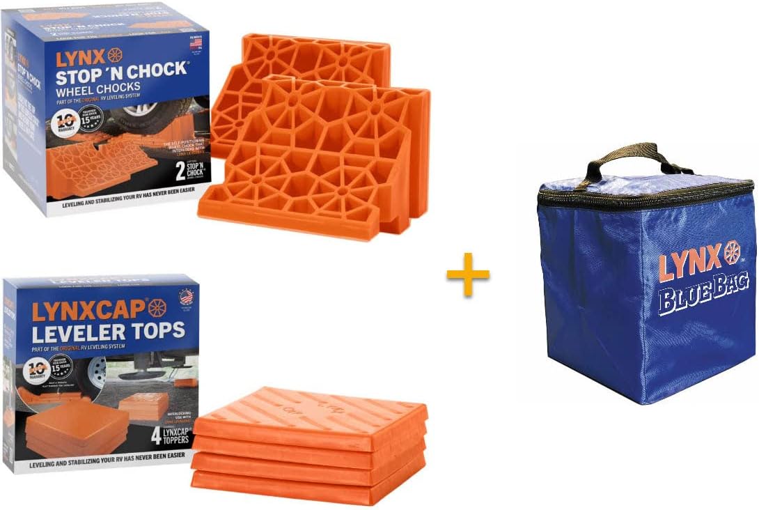 Tri-Lynx Cap 'N Chock Pack, Orange