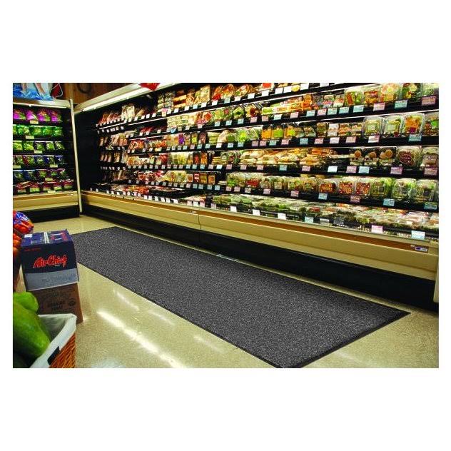 Buymats 72-011-1707-40000800 4 x 8 ft. Apache Grip Mat Slate Gray