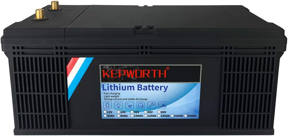 12V 200Ah Lithium LiFePO4 Battery Deep Cycle Lithium iron phosphate Rechargeable Battery Built-in BMS, Perfect for RV,Solar,Camping,Backup Power,Off-Grid Applications