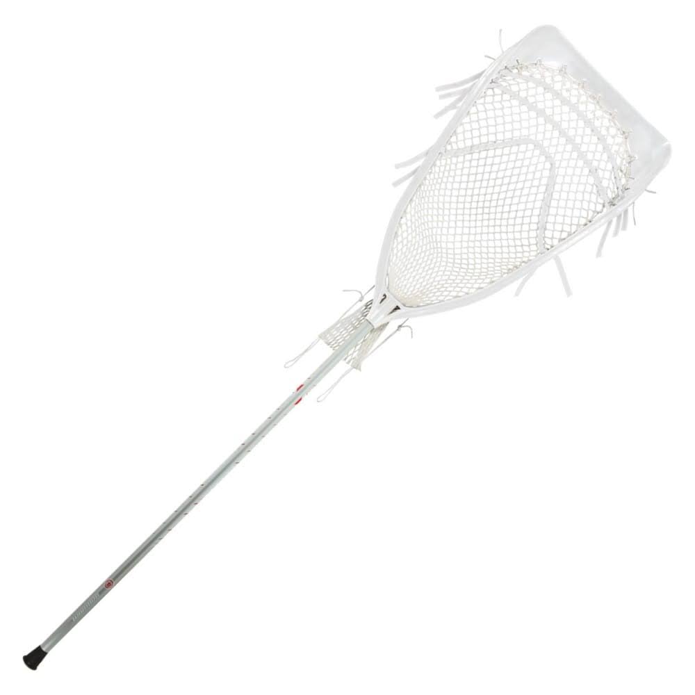 Warrior Wall Box Complete Goalie Lacrosse Stick - White